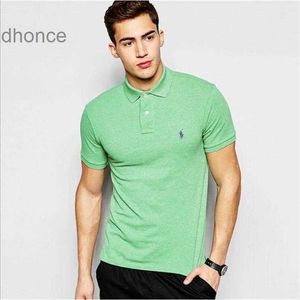 Mens Polos Luxury Shirt T-shirt Small Horse Crocodile Embroidery Clothing Men Fabric Collar Casual Tee Tops Drop Delivery Appa Dhppa CFXZ