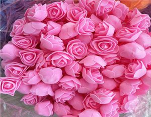 500pcs 3cm Mini artificiale PE schiuma Fagro rosa per decorazioni per la casa di nozze fatti fatti Flowers Finori Craft Artigianato FORPITÀ 22735675