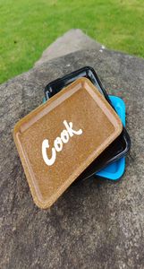 High Quality Cook Plastic Rolling Trays Smoking Tobacco Plate 18x12cm Hand Roller Roll Tin Cigarette Tray Case Spice Colorful Smok8569331