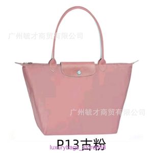 Designer Bag Stores Are 95% Off Bun Nylon Dumpling Anniversary Large Capacity Womens Canvas Tote One Shoulder HandbagKZS3