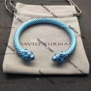 Pulseira de jóias de designer Dy Pulletiva David Yurma Bracelete x 7mm para mulheres Pulpareleira de ganga de alta qualidade Pulseira Cruz de Cabo Cruz