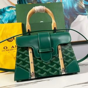 Saigon -Taschen Einkaufstasche Designer Frauen Handtaschen echte Leder Reise Crossbody Top Holzgriff Neueste Umhängetasche Clutch Handtasche 666