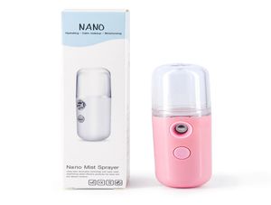 Mist Sprayer Mini 30 ml Nano Portable Face Spray Face Body Steamer Fuktande hudvårdsverktyg Humidifier Instruments USB Rechar9476958