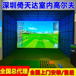 Shenzhen Yitianda Korean Indoor Golf Simulator Infrared HD National to Door Installation Training