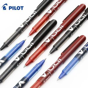 Pcs/Lot PILOT Ballpoint Pen BL-VB5V Direct Liquid Gel 0.5mm Large Capacity Student Pens For Writing Cute School Supplies