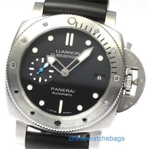 Mens Luminors Marina Watches Panerei Wristwatches exomatic Movement Watches Panerai Luminors 1950 다이빙 PAM00682 작은 두 번째 자동 남성 스타일 7 JHB5