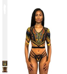 High Waist Printing Brazilian 2 piece crop top swimsuit women s designer Swimwear Beachwear 2019 Latest New Fashion Sexy Nature8585835