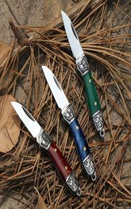 10pc nyckelringar högkvalitativt bärbart rostfritt stål mini vikning kniv damer självdefense fruktkniv nyckelring1561998