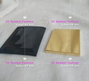 Fashion Metal Gold Color Cosmetic Mirror Fashion Symbol Beauty Make -up tragbarer Spiegel mit Cover VIP Gift6938000