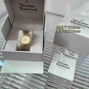 Viviennes Westwoods Empress Dowager Champagne Gold Rose Red Ice Blue Watch Quart