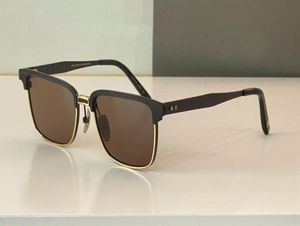 Матовая черная квадратная пилотная солнцезащитные очки для мужчин 2076 Спортивные солнцезащитные очки для вождения очки УФ -защита очки с Box3554918