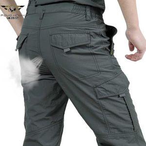 Men's Pants Mens Quick Drying Summer Army Casual Pants Mens Tactical Cargo Pants Mens Light Waterproof Pants M-4XLL2405