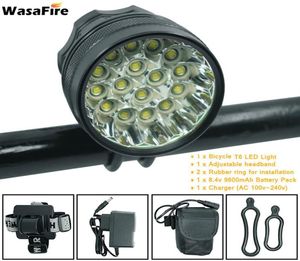 WASAFIRE 40000 Lumen 16 T6 LEDs Fahrrad Lampen -Scheinwerfer Radfahren Fahrrad Leuchte für Night Riding Camping C19041301309f9220062