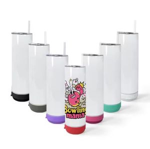 Wholesale sublimation 20oz speaker tumbler straight Bluetooth tumbler Stainless Steel Double Wall speaker travel coffee mug Speaker Tumbler with Straws