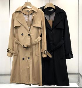 75 Bu Brand designed women039s Classical Trench Coats doublebreasted windbreaker medium style autumn winter coat 121049901056