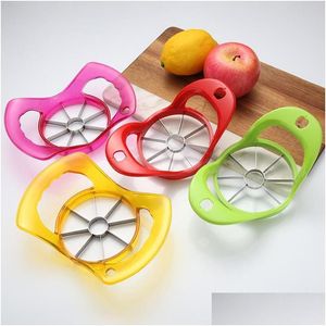 Obst Gemüsewerkzeuge Küche Gadgets Corer Slicer Easy Cutter geschnittenes Messer für Apfelbirnen Drop Lieferung Hausgarten Essbar Otzay