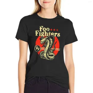 Kobiety Polos Big Black Foofighter Snakes || 002 T-shirt Animal Print Shirt for Girls Lady Ubrania Western T koszule kobiety