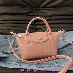 Designer -Taschen -Läden sind 95% Rabatt von 2024 neuem französisches Brötchen Mini -Knödel Single Schulter Handtasche Crossbody Womensgjev