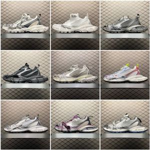 Lüks Sneaker Tasarımcı Man Ayakkabı Track 3 3.0 3xl Paris Tasarımcı Ayakkabı 9 9.0 Koşucular Mesh Panel Spor Eğitmenleri Büyük Tasarımcı Sporcular Casual Chaussure Luxe SH029