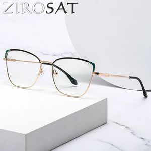 Zirosat 8618 Cat Eye Eye Optical Legierte Brille