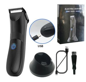 Epacket Body Back Shaving Machine Electric Razor Beard Trimmer Head Trimer Rakning för män Manlig elektrisk rakapparat hårgroom facia9035740