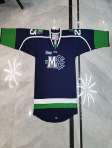 Rzadkie niestandardowe mężczyźni młode kobiety vintage Maine Mariners Echl 23 Alex Kile Hockey Jersey Rozmiar S5XL lub Custom dowolne nazwisko lub numer2573315