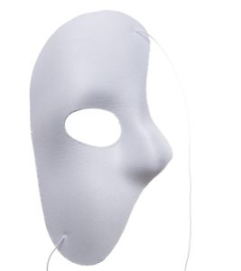 Phantom of the Opera Face Mask Halloween Christmas Capodanno Costrometro per feste Crea fantasia vestire la maggior parte degli adulti bianchi Phan4617201