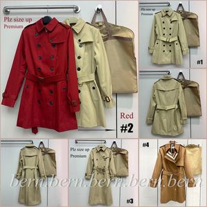 Jackets de moda de qualidade premium Warm Jackets Women's Trench Coast Gifts para mulheres