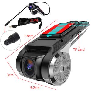 Качество моды Universal 1080p Поддержка ночной видения мини -автомобиль фронтальная камера видеорегистратора зеркало Dash Cam