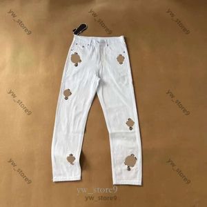 Designer jnco jeans jeans viola jeans uomo ksubi jeans vecchi jeans lavati pantaloni dritti per uomo leopardo leopardo passivi casual long f5a3