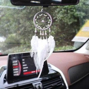 Decorações de interiores Dream Catcher Catcher Car Ornamentos pendurados Acessórios para carros pendentes de carro para meninas Decoração de interiores de automóveis pingentes de decoração T240509