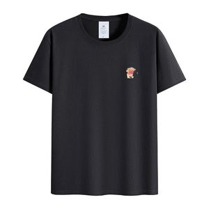 Herren hochwertig 100% Baumwolle kurzärmeliges Hemd Golfmenschen Halbärmelig T-Shirt Sommer Casual Plus Size Shirt Top XS-3XL 240510