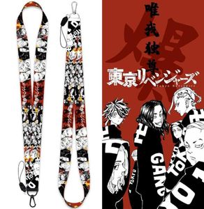 Tokyo KeyChain Anime Accessories Neck Rem Telefon Rope för mobilt arbete ID -kort Bag Lanyard Cartoon Jewelry Gift G10191720802