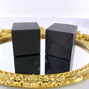 3pcs regalo regalo 20/50pcs Black Packaging Box Box Candy Candy Shox Square per sapone/gioielleria Repase PACCHETTA PACCHE