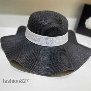 Tasarımcı kova şapkaları kadınlar için fırfırlı hasır şapka moda yaz kapakları casquette kapak erkek plaj güneş şapkaları büyük ağzına kadar bayan bayan kovalar şapka cyg24040507-6