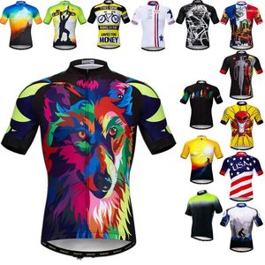 Racing Jackets Weimostar Breathable Cycling Jersey Men 2024 Pro Team Bicycle Clothing Anti-UV Mtb Bike Quick Dry Shirt Uniforme