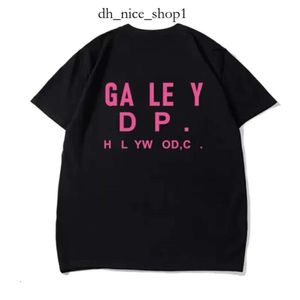 Designer Clothing Gallerydept Designer Mens Gal Tee Depts T-Shirts Black White Fashion Men Women Tees Letters Luxury T-Shirt Brand T Shirt Clothing Galery Dept 993