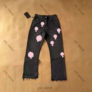 Projektant Jnco Jeans Purple Dżinsy Męskie dżinsy stary myjane dżinsy proste spodnie dla mężczyzn lewatnie Long Pant 7d14