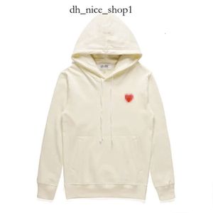 CDGS HOUDIE HERSHOUDIES Sweatshirts Designer Men's Hoodies Com Des Garcons Spela Sweatshirt CDG Red Heart Zip Up Hoodie Brand Navy Size XL CDGS Shirt 238