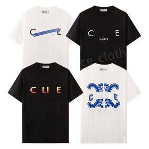 Camiseta de grife masculina tee de hip hop carta de verão impressão clássica camiseta clássica de moda luxuosa camisetas curtas