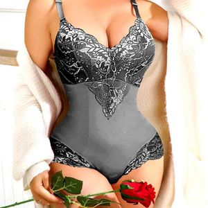 Shaper pancia in vita completamente sagomato femminile e glutei di sollevamento della correzione biancheria intima di controllo addominale Forma del reggiseno aderente Q240509