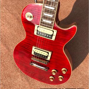 Custom Shop, Сделано в Китае, LP Стандартная высококачественная электрогитара, переплет для ладов, мост Tune-O-Matic, один кусок тела NE