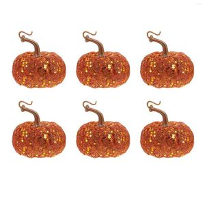 Flores decorativas de Halloween Party Favors Simulation Foam Pumpkin Tabel Dining Decor Pingents Decoração de outono