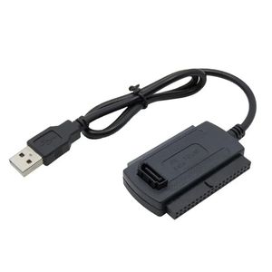 Novo Cable Adaptador de Convertidor de Unidad IDE, USB 2,0 A 2,5 