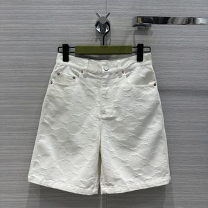 Kvinnors varumärke samma stil shorts 2024 Ny vår sommar mode byxor designer lyx kvinnor jeans 0510-10