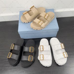 Designer Slides Slide Svuoto in cambio Sandali Sandali da donna Piattaforma Piattalletto Sandalo Sandalo Fibbie in metallo Flip Flip Flip Flip Flip Taglia 35-42 F24D#