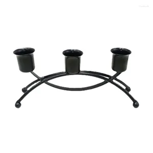 Candle Holders H8WB Holder For Pillar Candles Tall Taper Long Display Decor Dinning Party Wedding Iron Metal Stand