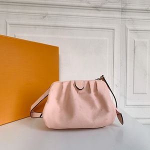 Münzgrundstück Design Clutch Leders Mini -Handtasche für tägliche Bedürfnisse abnehmbar und verstellbarer Schultergurt für vielseitige Tragen 296f
