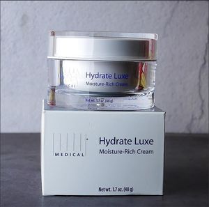 Hidrate Luxe Cream 48g Hidration Hidration Rich Cream1.7fl.oz Dia de reparo da noite Creme Hydration Loção