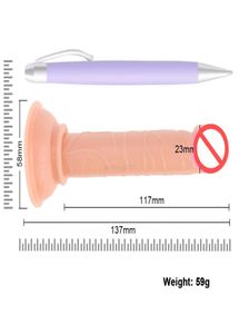 2022 adultshop for Realistic Dildo Jelly Crystal Dildos Beginners with Strong Suction Cup Flexible Cock Vaginal Gspot Anal Sex To4003788